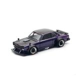  POP RACE - SKYLINE GT-R V8 DRIFT (HAKOSUKA) MAGIC PURPLE HONG KONG TOYCAR SALON 2024 - PR64-151 