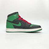  NIKE AIR JORDAN 1 RETRO HIGH PINE GREEN BLACK 2.0 555088-030 