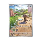  Paldean Wooper [ 102/094 PFL EN ] Holo Illustration Rare ME02: Phantasmal Flames Pokemon Card 