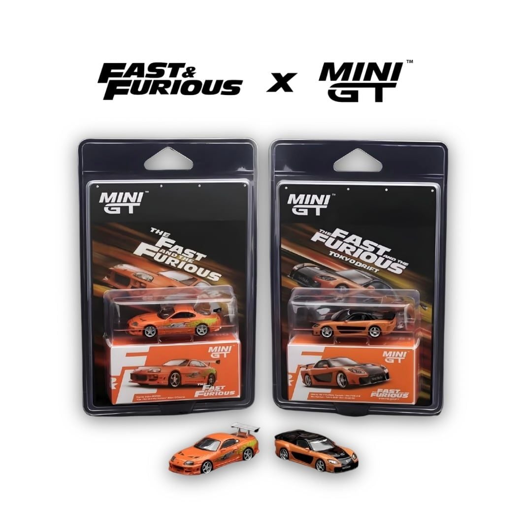 MINI GT - [ MDX ] EVENT SET TOYOTA SUPRA & MAZDA RX-7 F&F FAST AND