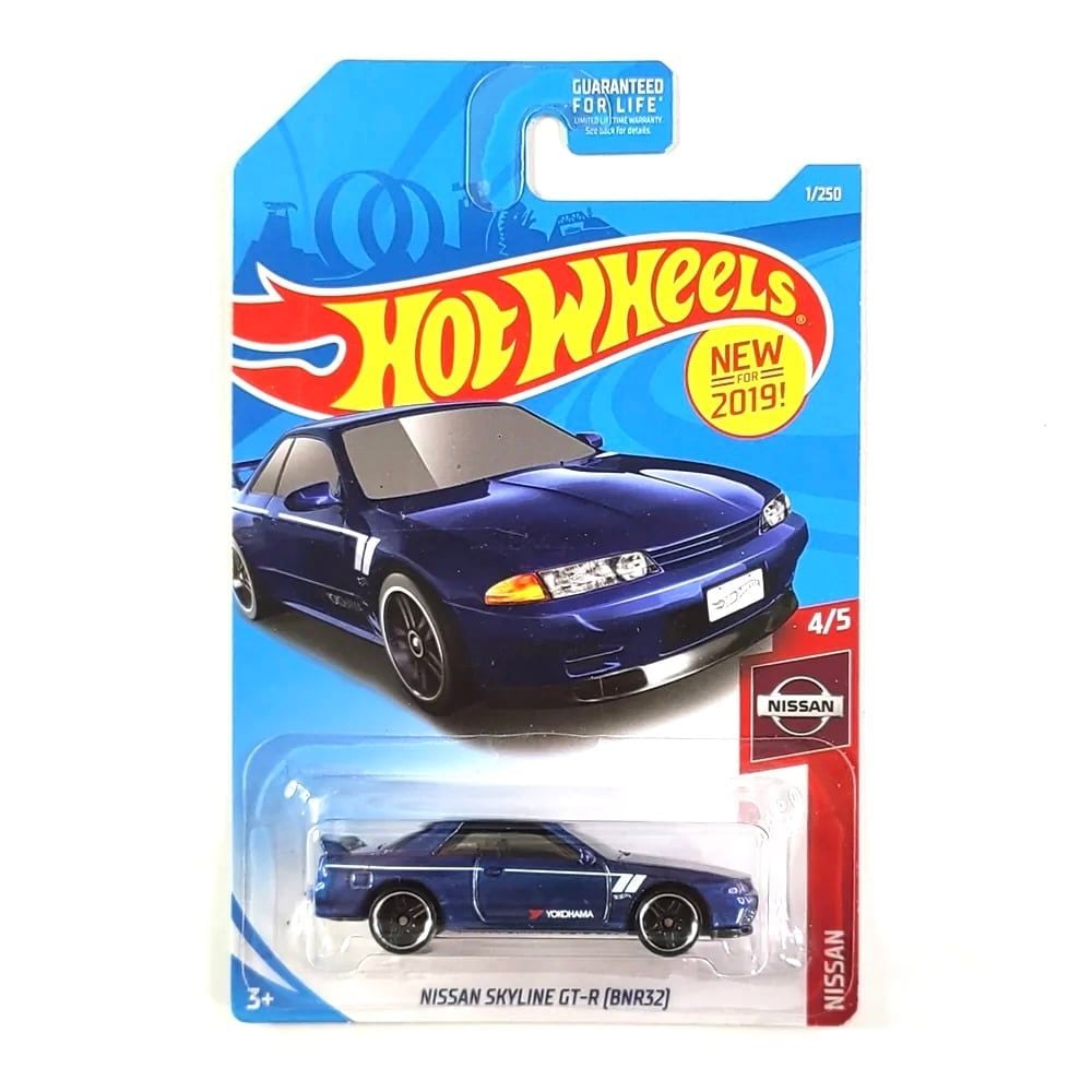  HOT WHEELS BASIC - NISSAN SKYLINE GT-R (BNR32) R32 - FYB74 