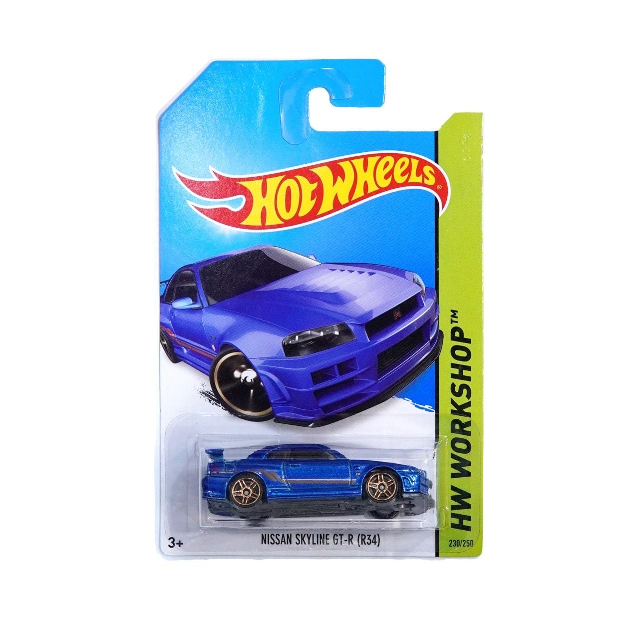  HOT WHEELS BASIC NISSAN SKYLINE GT-R (R34) BFV55 