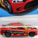  HOT WHEELS BASIC - ‘15 DODGE CHARGER SRT RED - HTB56 