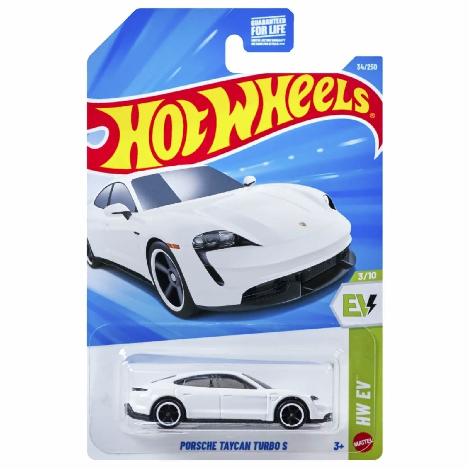 HOT WHEELS BASIC - PORSCHE TAYCAN TURBO S - JJJ05 