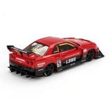  MINI GT - CHASE INCLUDED - Nissan LB-ER34 Super Silhouette SKYLINE Red/Black - 843 