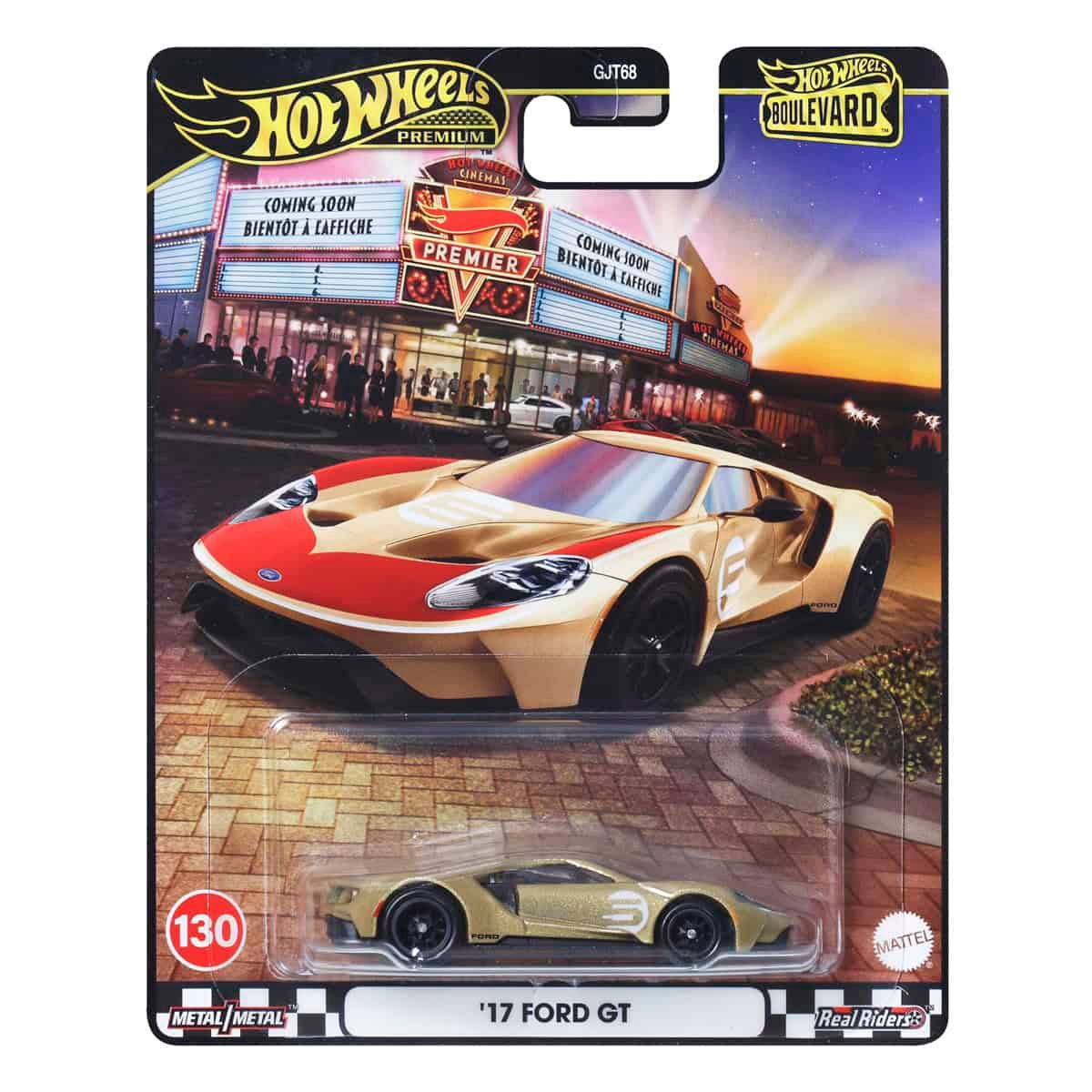  HOT WHEELS PREMIUM - ‘17 FORD GT - JBL17 