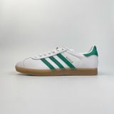  ADIDAS GAZELLE CLOUD WHITE & BOLD GREEN IH2216 