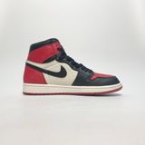  NIKE AIR JORDAN 1 RETRO HIGH BRED TOE 555088-610 