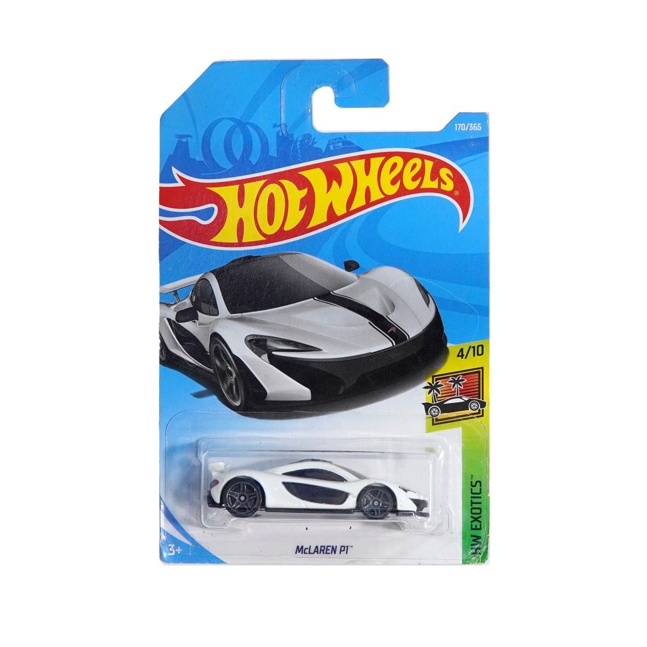  HOT WHEELS BASIC - MCLAREN P1 ™ WHITE - FJY00 