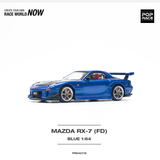  POP RACE - Mazda RX-7 (FD3S) Re-Amemiya Widebody (metallic blue) - PR64119 