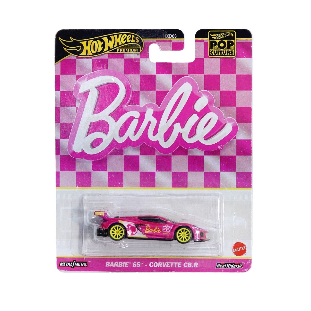  HOT WHEELS PREMIUM BARBIE 65th - CORVETTE C8.R HVJ51 