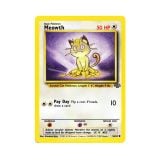 MEOWTH [ 56/64 1999 ] JUNGLE CHROME POKEMON JUNGLE 1999 TCG ENGLISH Pokemon Card 