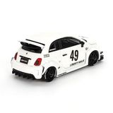  MINI GT - 1/64 LB-WORKS X ABAS WORKS ABARTH 595 GARA WHITE - 809 