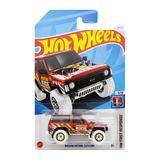  HOT WHEELS BASIC - NISSAN PATROL CUSTOM RED - HTB59 
