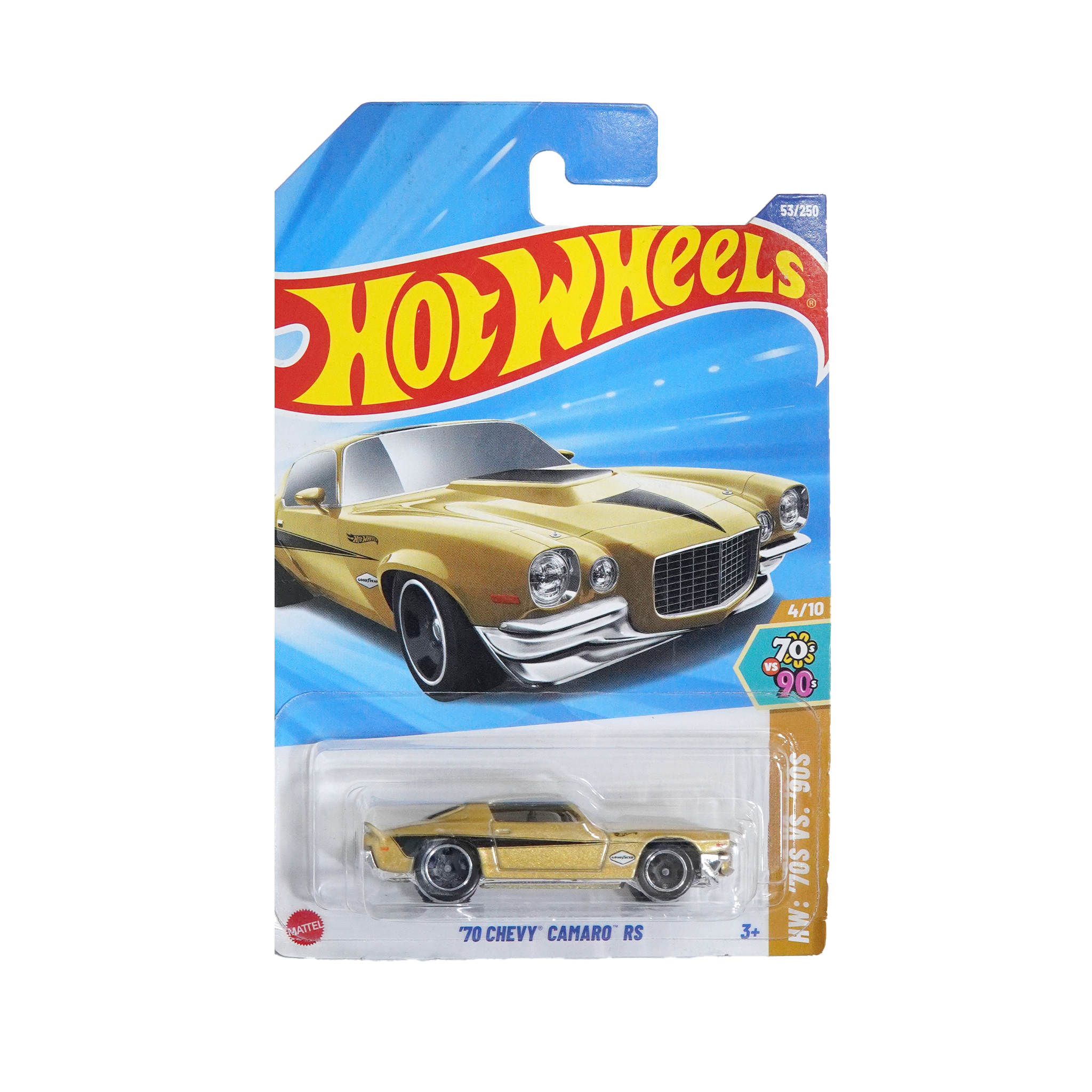  HOT WHEELS BASIC '70 CHEVY' CAMARO RS HYX03 