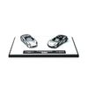  TIME MICRO - 1/64 PORSCHE 918 SPYDER AND CARRERA GT SILVER SET - TM643529 
