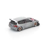  POP RACE - 1/64 PANDEM CIVIC EG6 RAW METAL ENIGMA EXCLUSIVE - PRE018 