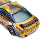  HOT WHEELS X NARUTO - NISSAN SILVIA S15 MATTEL CREATIONS COLLABORATION YELLOW - JNN04 