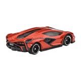  HOT WHEELS SILVER - LAMBORGHINI SIAN FKP 37 HYBRID SPEED - JCB77 