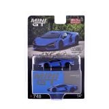  MINI GT - CHASE INCLUDED - LAMBORGHINI REVUELTO BLU ELEOS - 748 