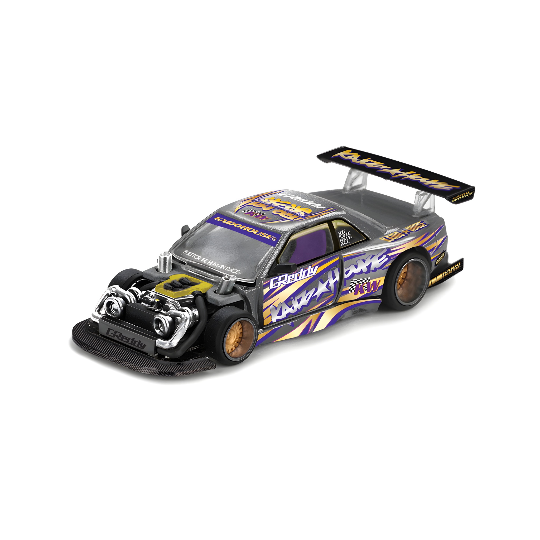 MINI GT X POP RACE - EVA RT PRODUCTION MODEL-02 X WORKS NISSAN GT