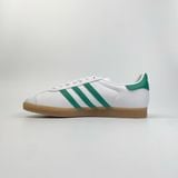  ADIDAS GAZELLE CLOUD WHITE & BOLD GREEN IH2216 