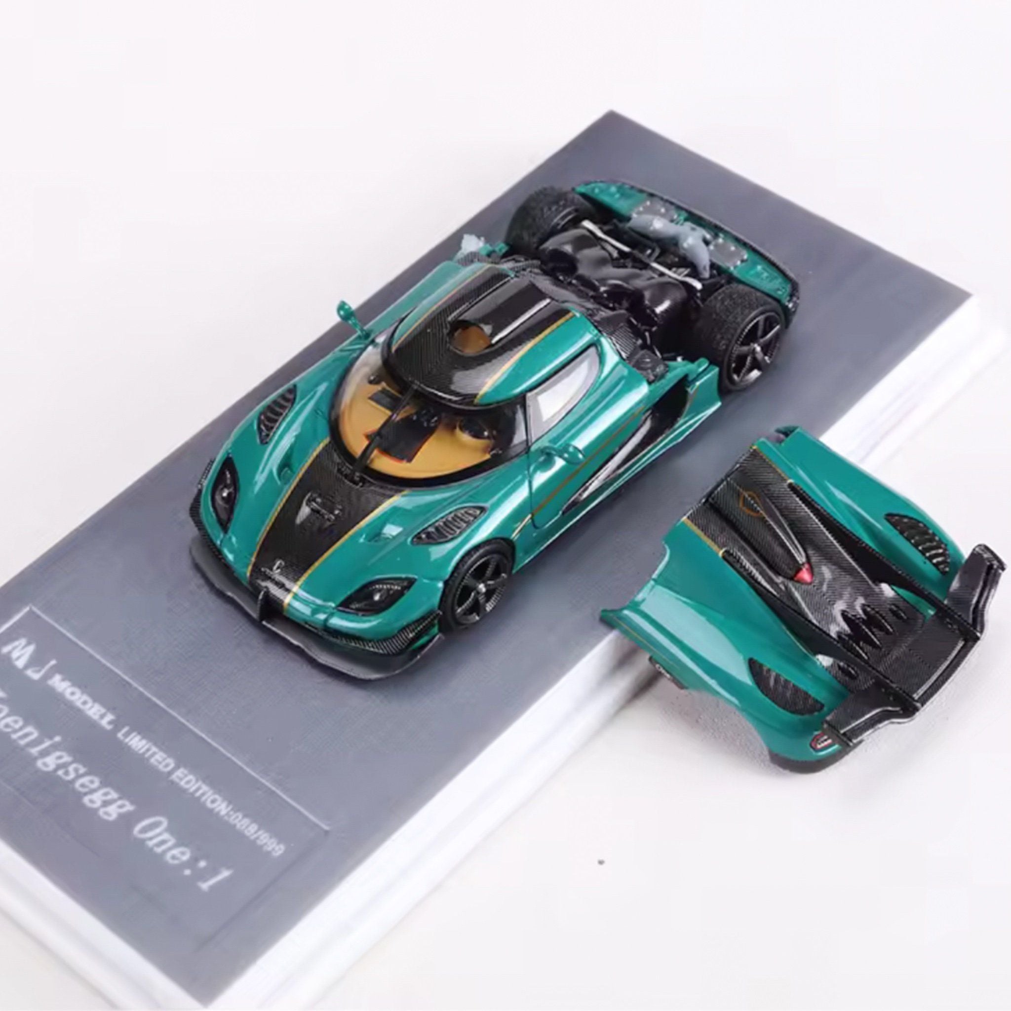  MJ MODEL - Koenigsegg One:1 Metallic Green - MJ998 