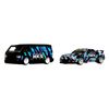  HOT WHEELS PREMIUM - SET 2 CHIẾC HKS MBK VAN & NISSAN SKYLINE GT-R BCNR33 - HKF53 