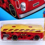  HOT WHEELS BASIC - SURFIN' SCHOOL BUS - HTD58 