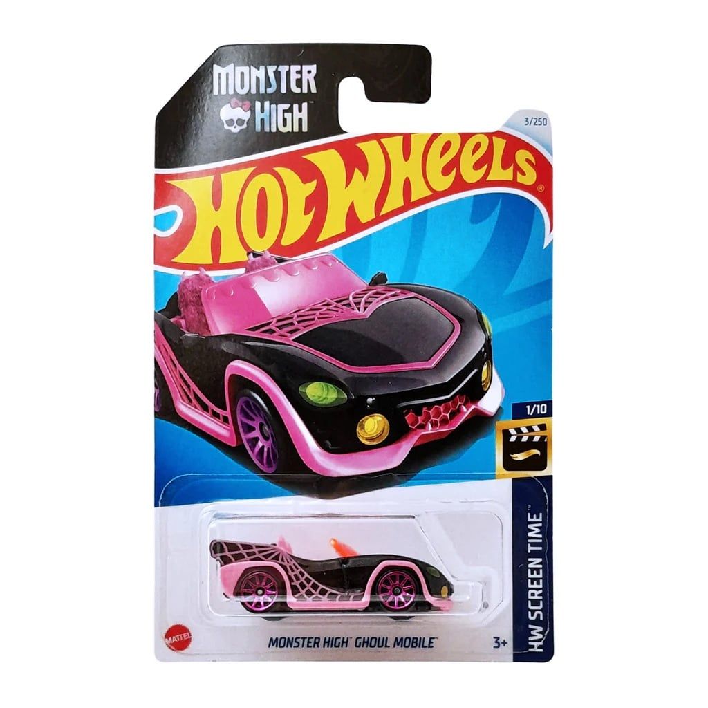  HOT WHEELS BASIC - MONSTER HIGH GHOUL MOBILE - HYX62 