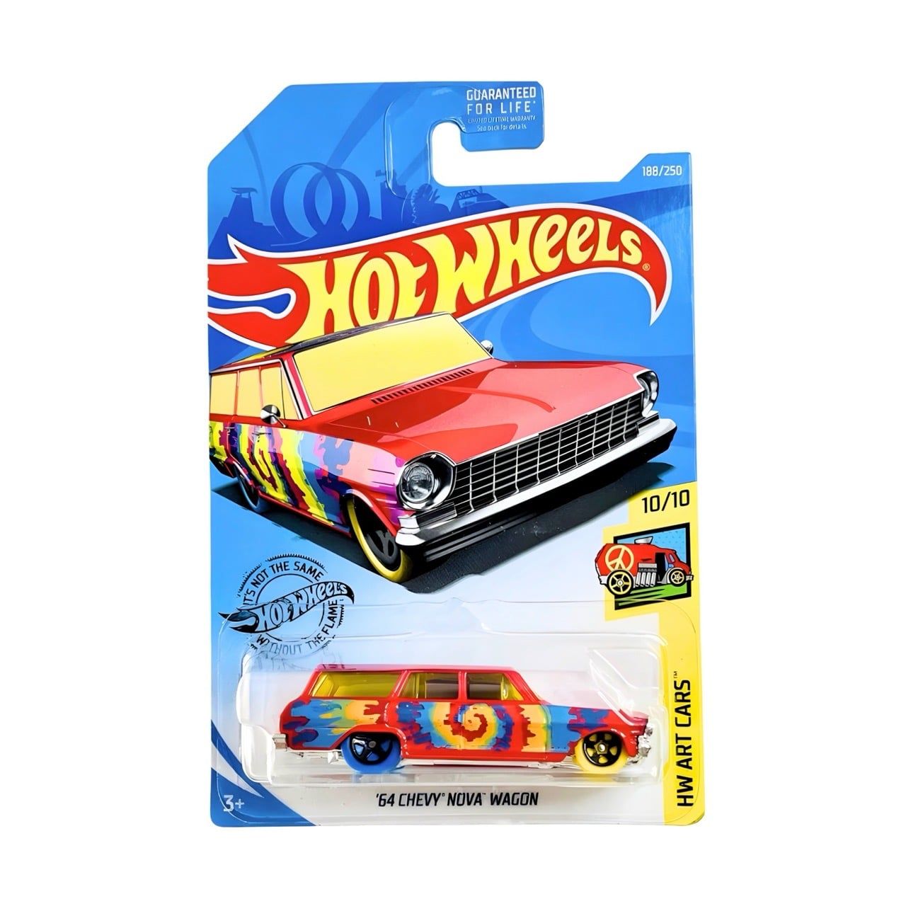  HOT WHEELS ART CARS - '64 CHEVY NOVA WAGON - FYF21 