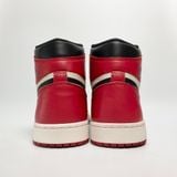  NIKE AIR JORDAN 1 RETRO HIGH BRED TOE 555088-610 