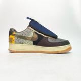  NIKE AIR FORCE 1 TRAVIS SCOTT CACTUS JACK CN2405-900 
