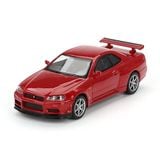  MINI GT - 1/64 NISSAN SKYLINE GT-R R34 V-SPEC ACTIVE RED - 796 