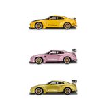  MINI GT - COMBO 3 CHIẾC PANDEM NISSAN GT-R MGT00123 - MGT00124 -MGT00125 