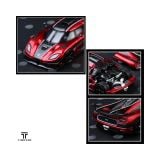  TIME TOP - 1/64 KOENIGSEGG AGERA ONE METALLIC RED - TT644812 