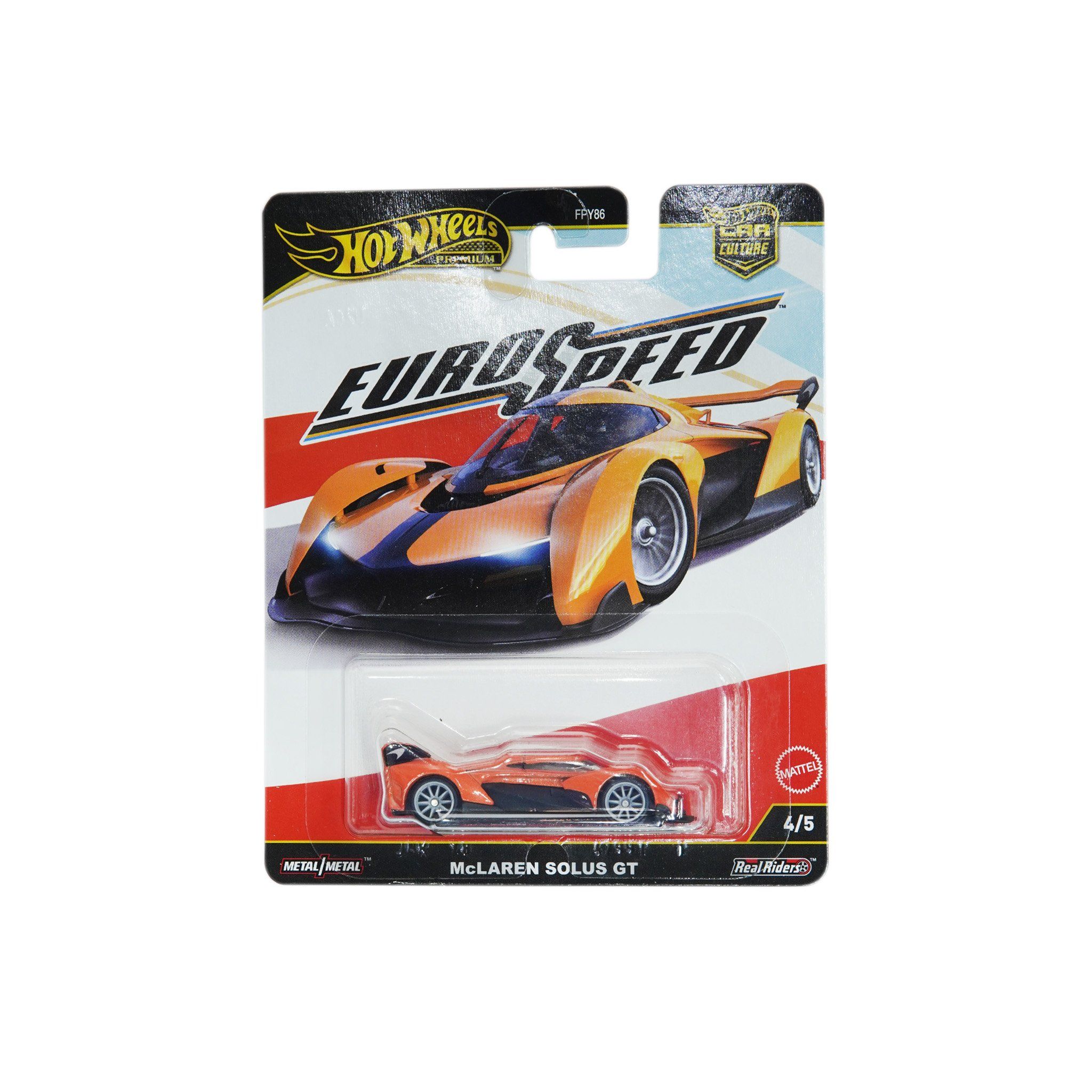  HOT WHEELS PREMIUM MCLAREN SOLUS GT JBK78 