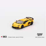  MINI GT - Lamborghini Aventador SVJ Giallo Orion - 563 