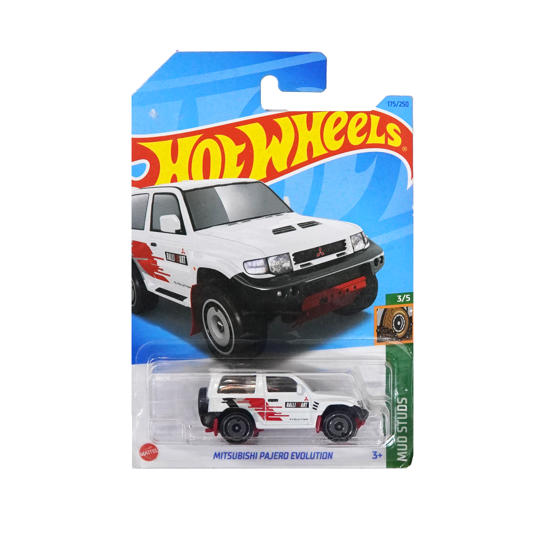  HOT WHEELS BASIC MITSUBISHI PAJERO EVOLUTION HKK36 