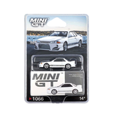  MINI GT - Nissan Skyline GT-R (R32) VeilSide Combat C-I White - 1066 