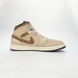  NIKE AIR JORDAN 1 MID SE BROWN ELEPHANT DZ4129-102 