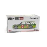  KAIDO HOUSE - 1/64 DATSUN KAIDO 510 WAGON OG FLO YELLOW - KHMG164 
