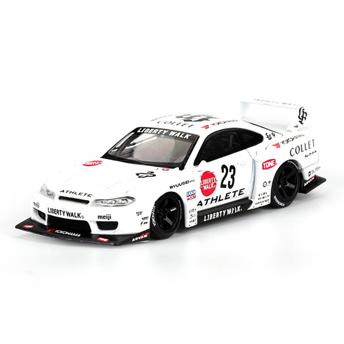 MINI GT - Nissan LB-Super Silhouette S15 SILVIA ATHLETE - 1054 – aera