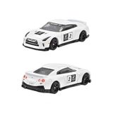  HOT WHEELS SILVER SERIES -  2017 NISSAN GT-R R35 GRAN TURISMO  - HRV64 