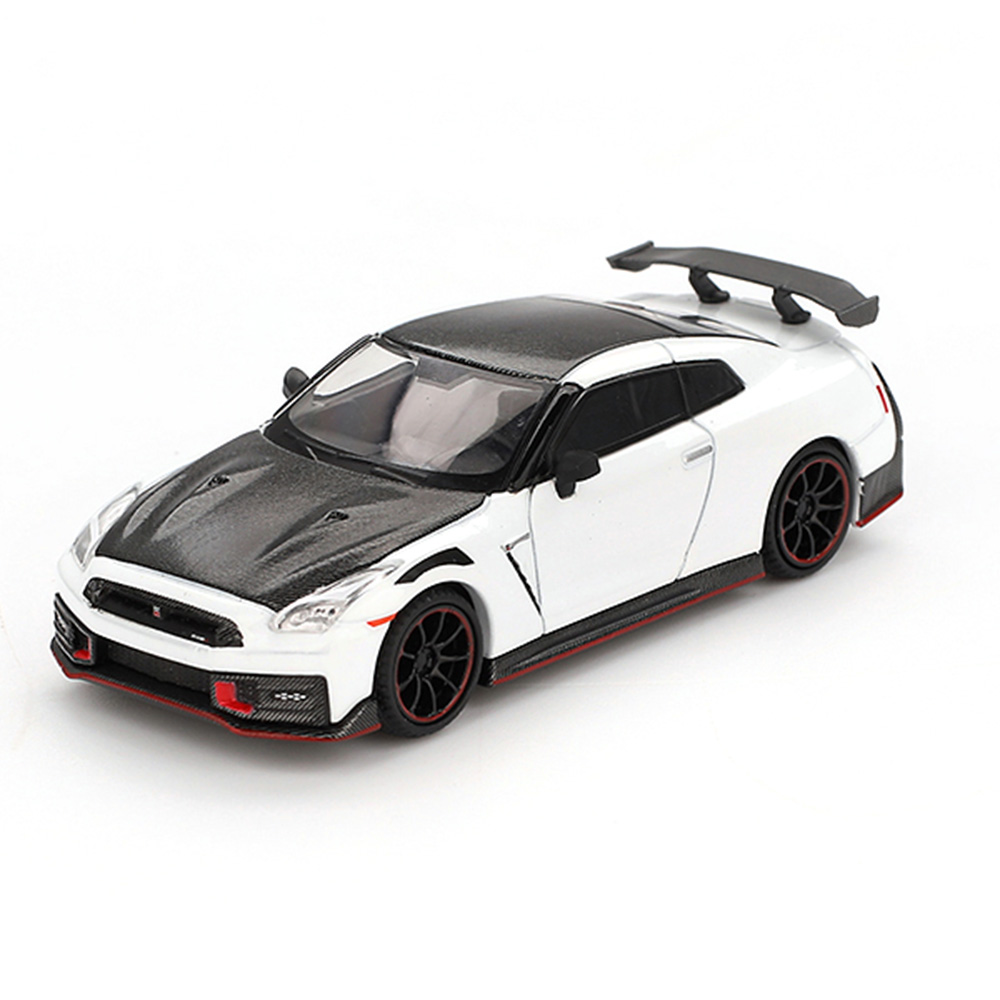 MINI GT - Nissan GT-R Nismo 2024 Brilliant White Pearl -1045 – aesnkrs