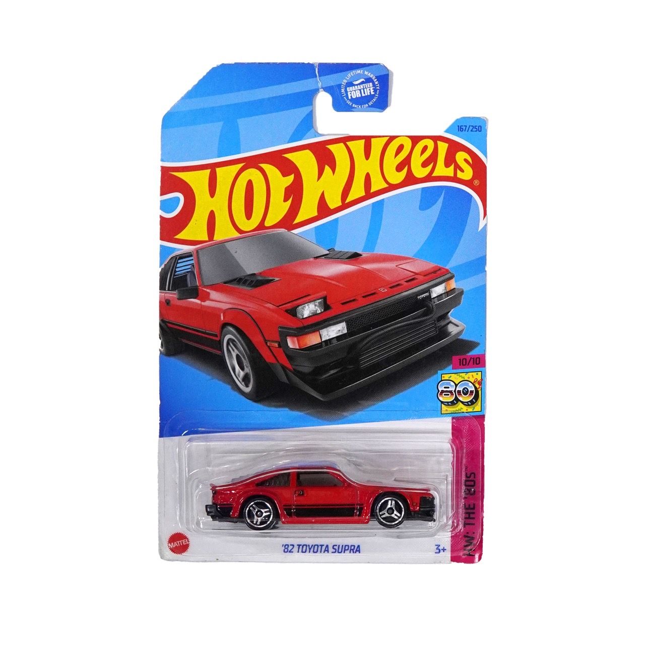  HOT WHEELS BASIC '82 TOYOTA SUPRA HKG87 