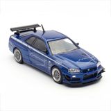  INNO64 - NISSAN GT-R R34 BLUE V-SPEC TUNED BY "MINE'S" - IN64-R34VS-MINES-BL 