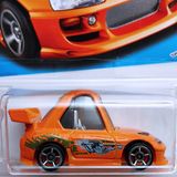  HOT WHEELS BASIC - TOONED F&F ‘94 TOYOTA SUPRA ORANGE - HKG62 