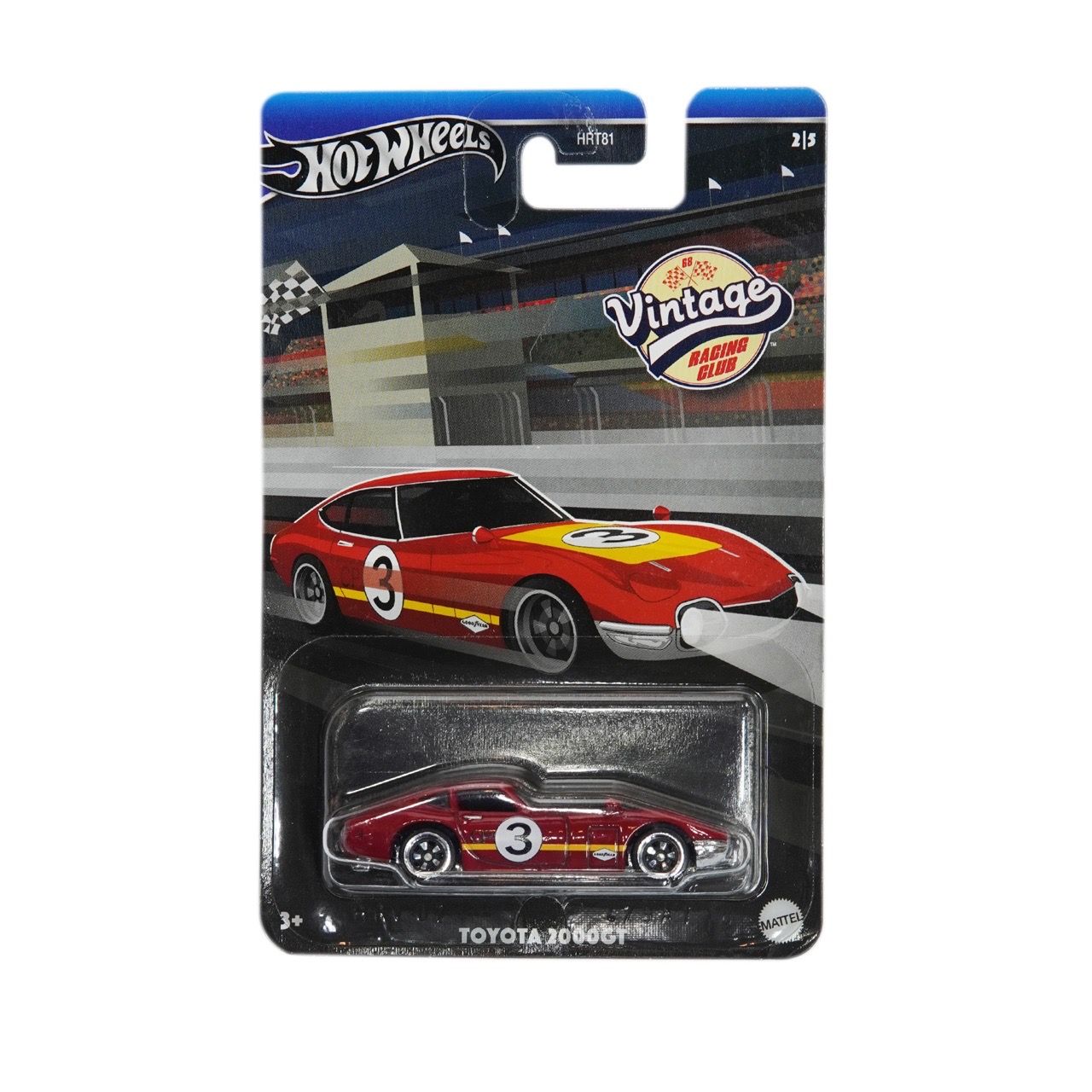  HOT WHEELS SILVER TOYOTA 2000GT HRV07 