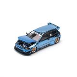  POP RACE - PANDEM CIVIC EG6 BLUE CHROME - PR64206 
